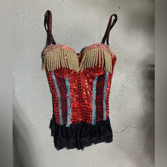 Regal Ring Leader Corset Costume - Women's Medium 🎪✨ - Picture 13 of 13